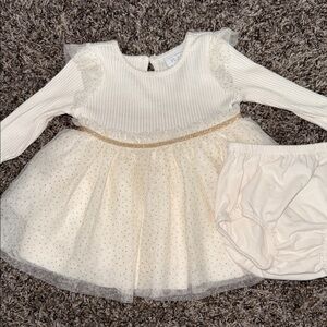 The Children's Place Cream Knit Sweater